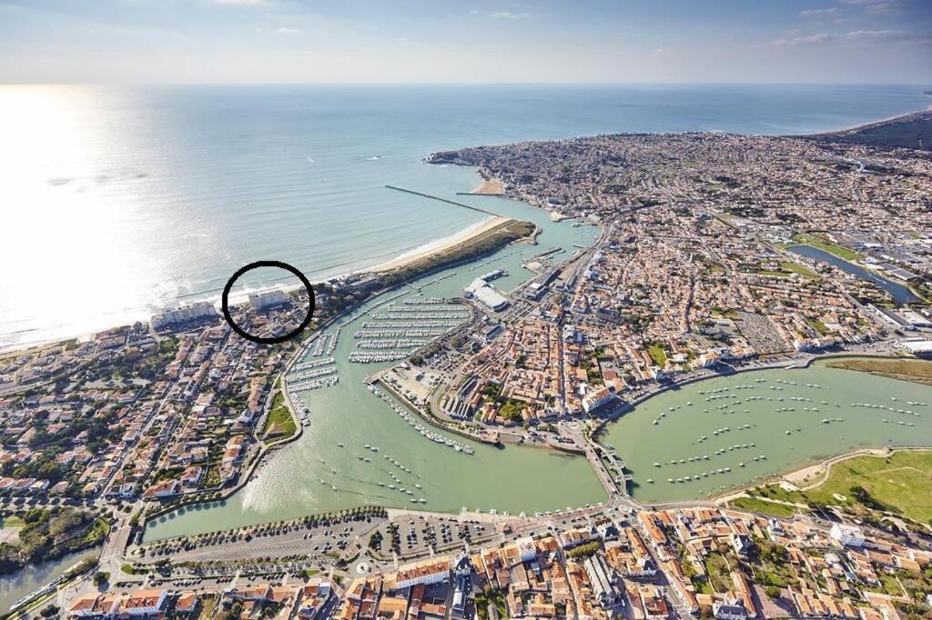 Residence La Garenne A La Grande Plage, Vue Mer, Piscine Et Parking Prive, 6 Personnes Saint-Gilles-Croix-de-Vie Zewnętrze zdjęcie